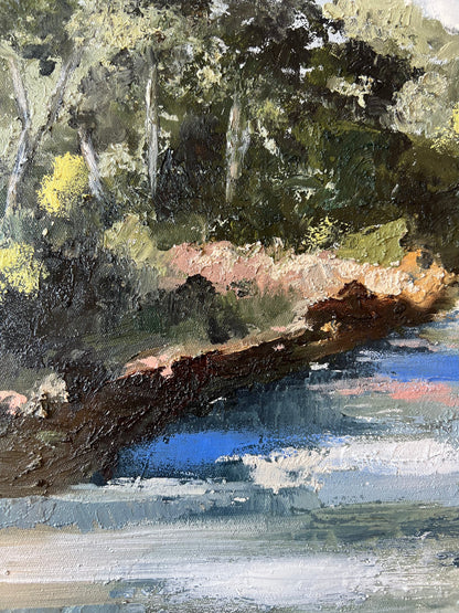 Warrandyte on the River - 53cm x 53cm
