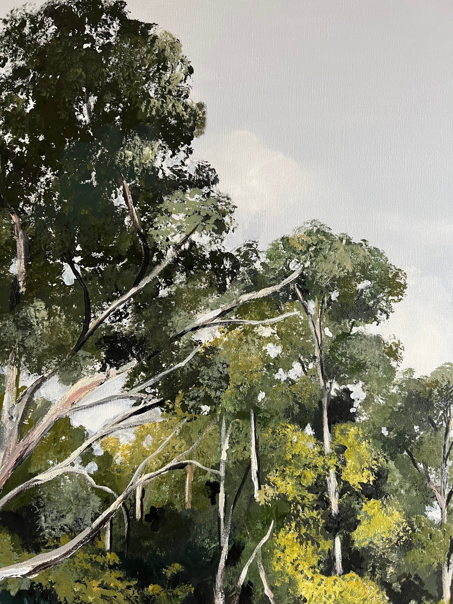 The Yarra #2 - 125cm x 125cm