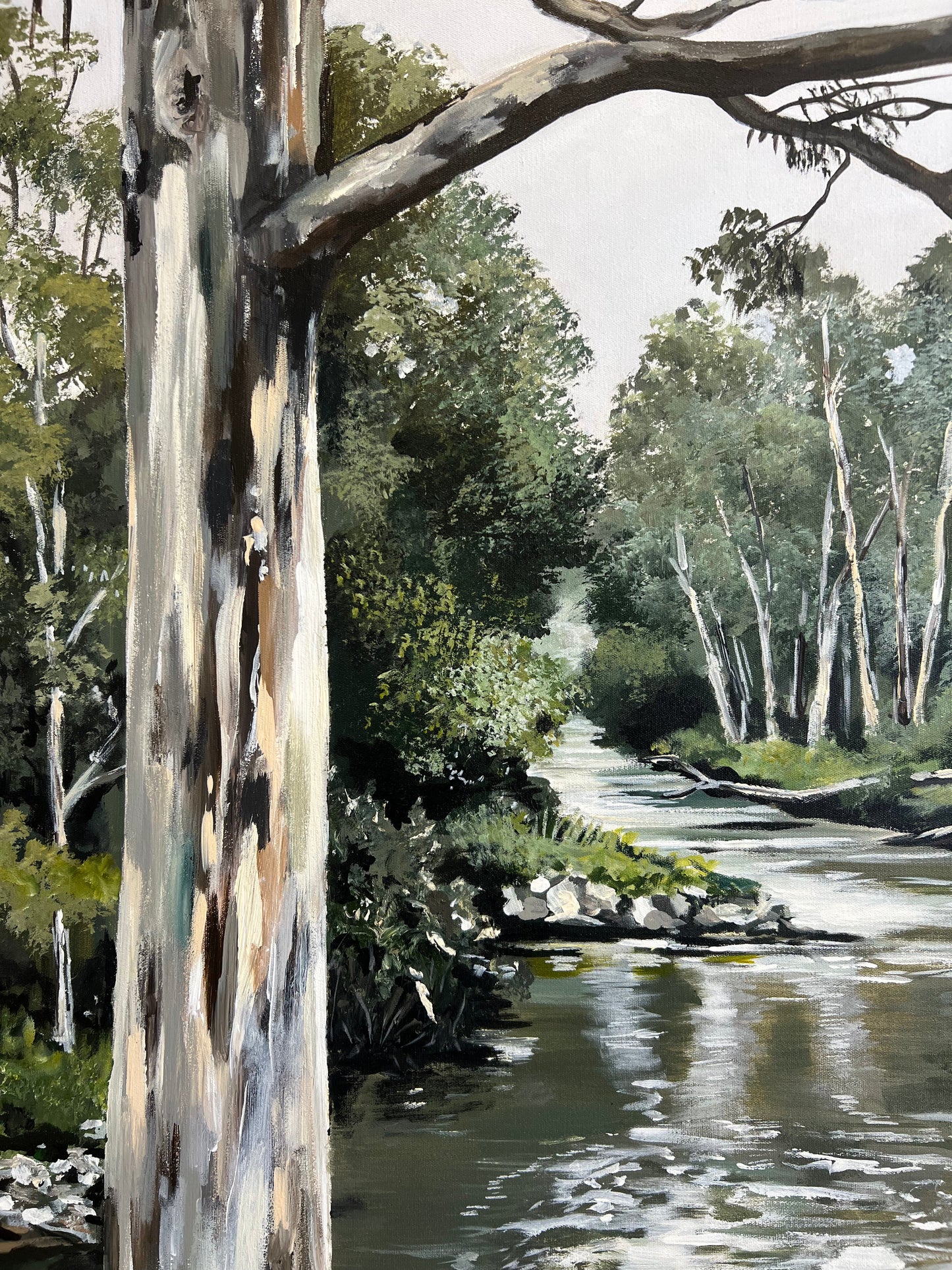 The Yarra - 95cm x 125cm