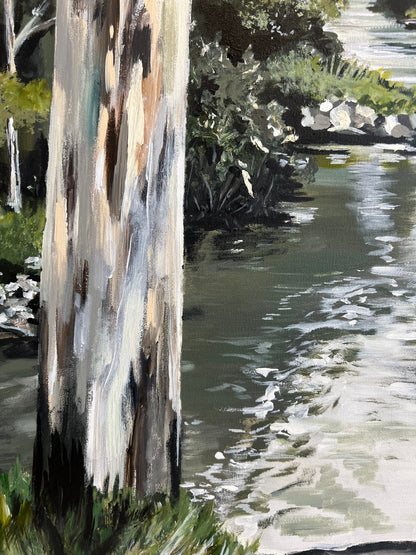 The Yarra - 95cm x 125cm
