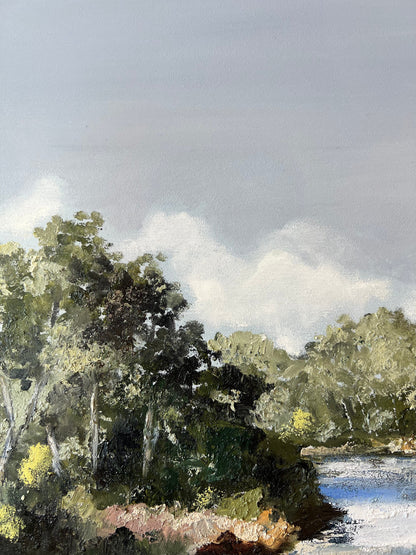 Warrandyte on the River - 53cm x 53cm