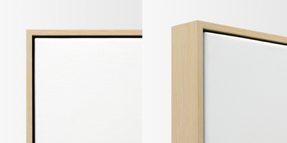Oak Frame Textured Wood