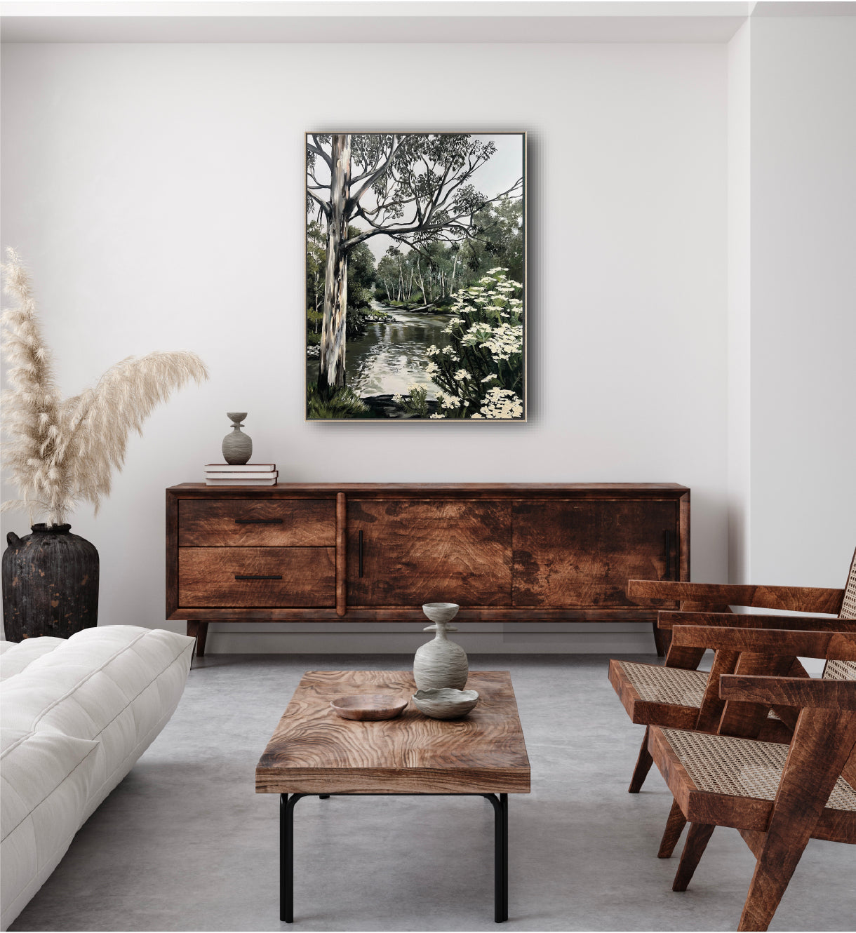 The Yarra, Melbourne, original art, Jessie Rigby, Landscape, Macedon Ranges, Australian Artist