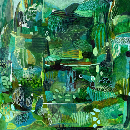 ‘The Maze Hedge’ JWG Original Painting Artwork