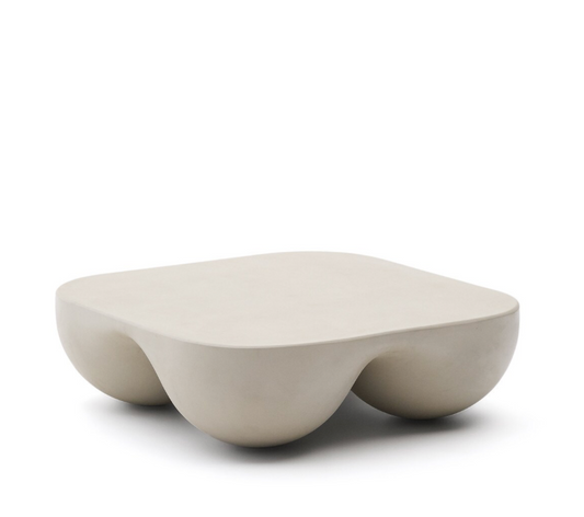 Modern white Coffee Table on a white background
