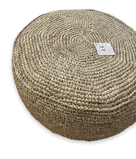 Seagrass Ottoman - Floor cushion image 0