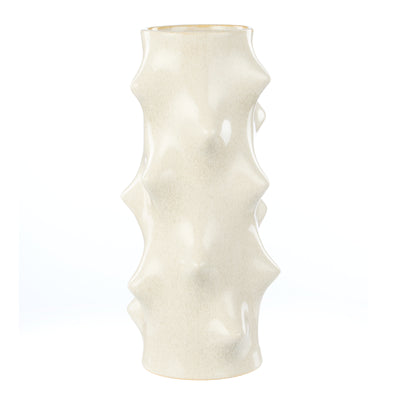 The Caldera Clay Vase Beige